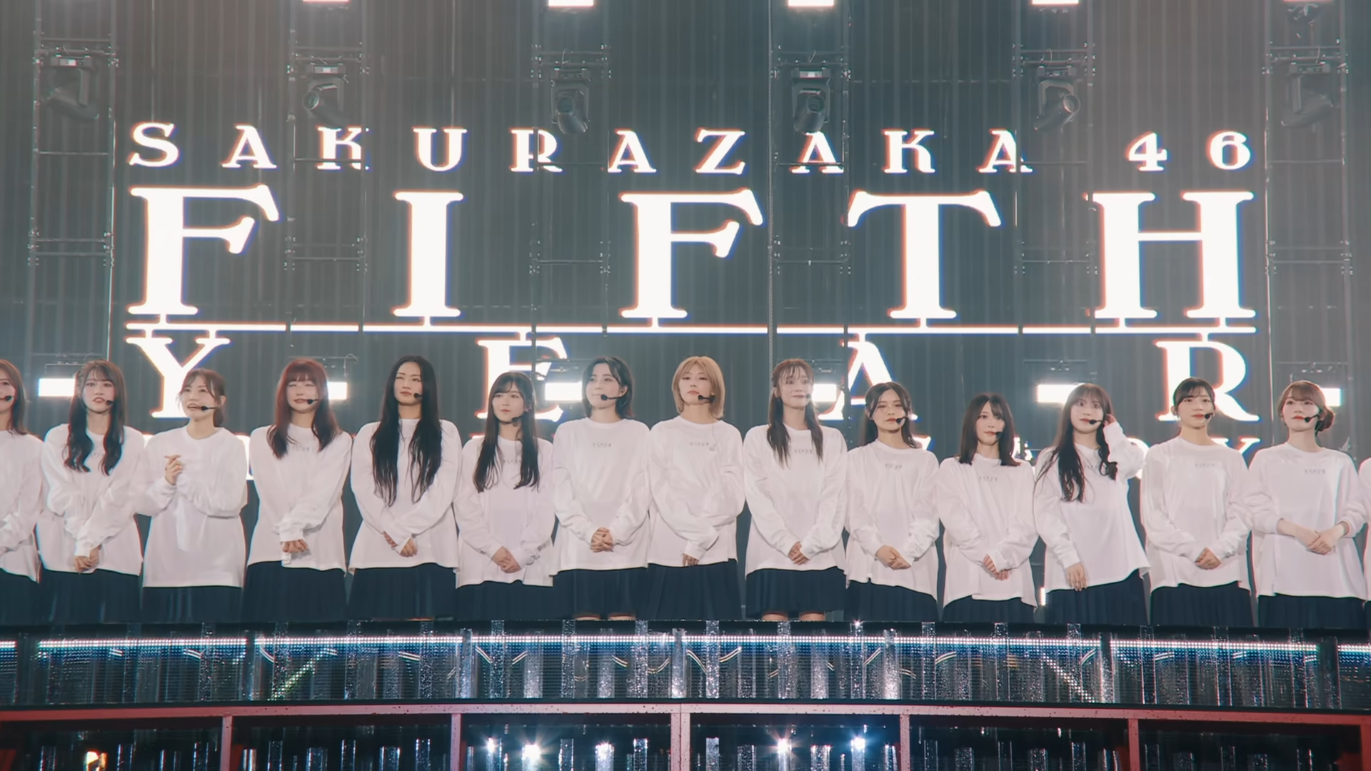 Scene 1 — Documentary Behind the scenes of '5th YEAR ANNIVERSARY LIVE' Sakurazaka46